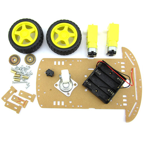 2WD ACRYLIC ROBOT KIT | TEKPARTS